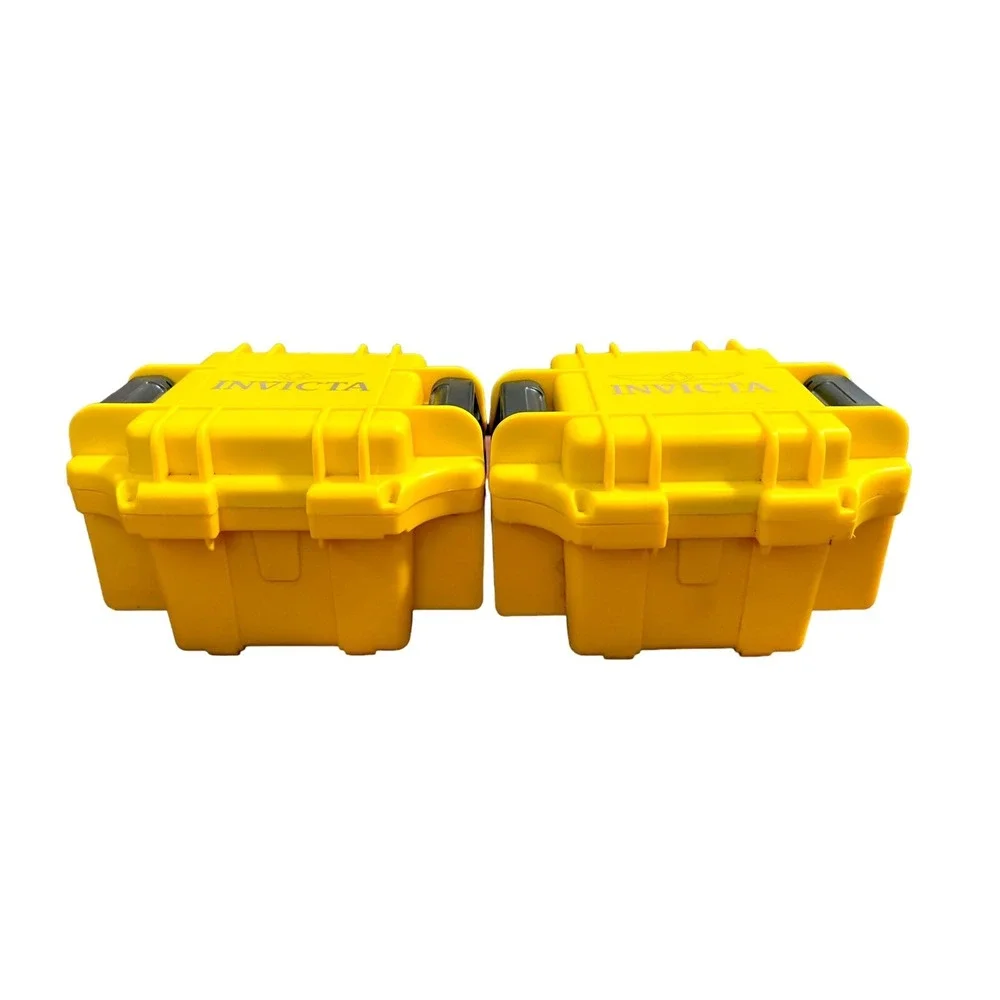 2 Invicta One (1) Slot YELLOW Waterproof Dive Case